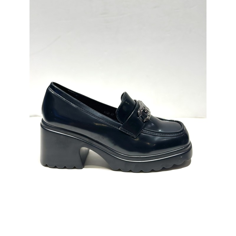 Mocasines con tacón