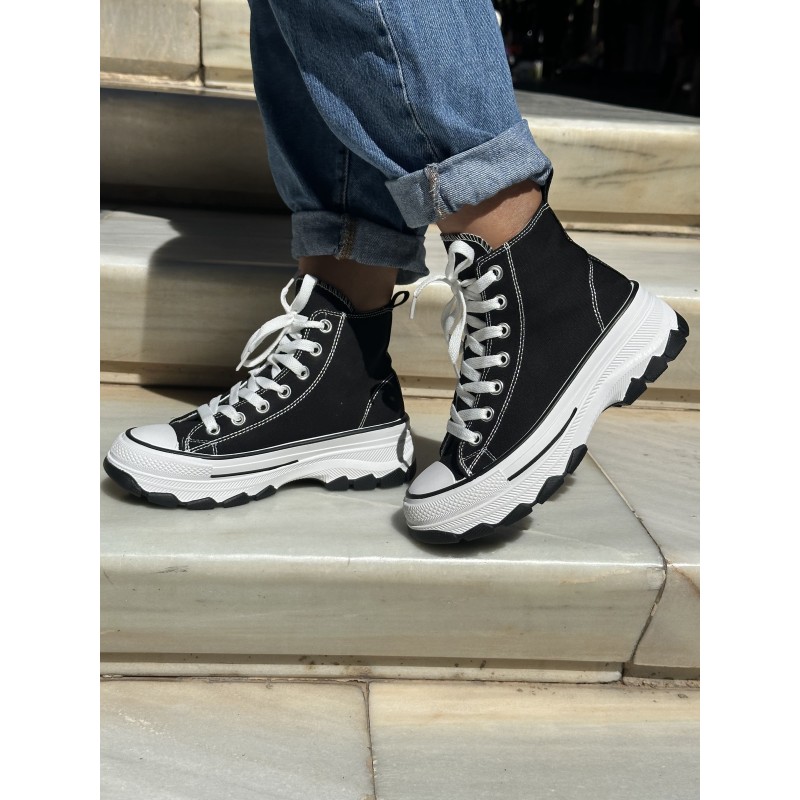 Tenis converse con plataforma