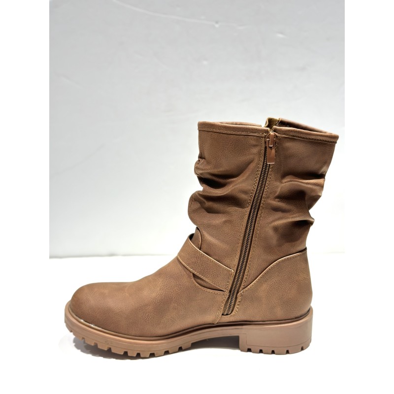 Botines Hebillas Cinturón