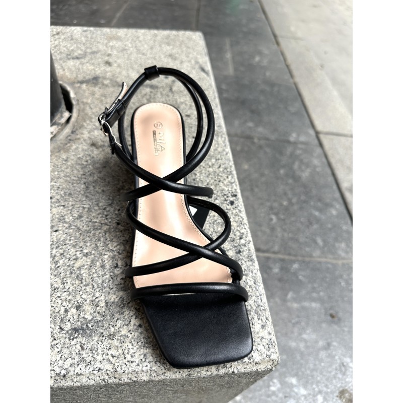 Tacón Tiras Romanas