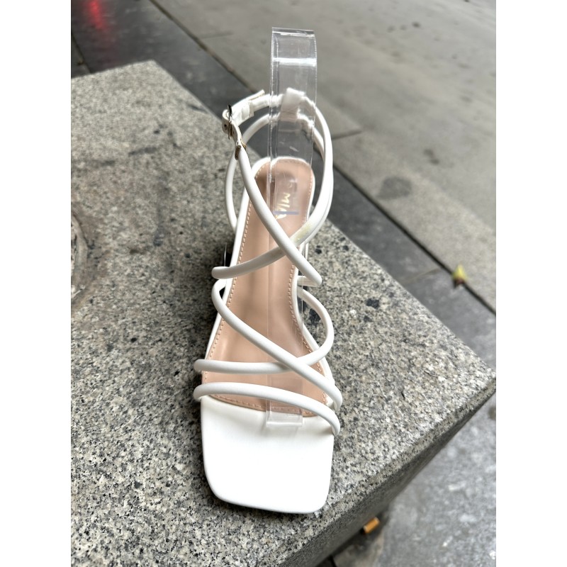 Tacón Tiras Romanas