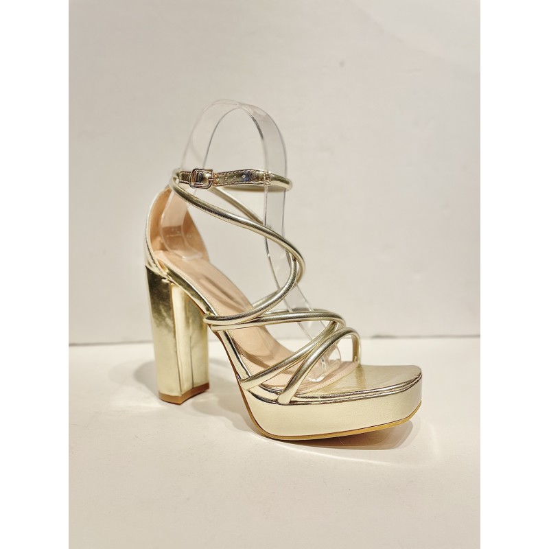 Sandalia de fiesta con plataforma
