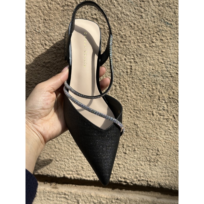 Zapato de fiesta plano