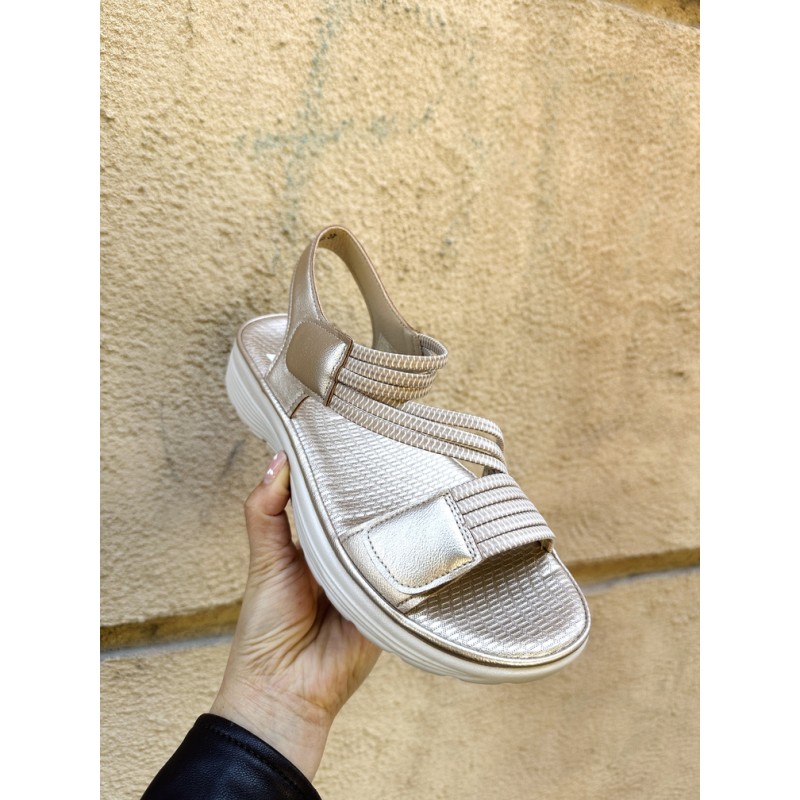 SANDALIAS DE PLANO CASUAL- DEPORTIVO