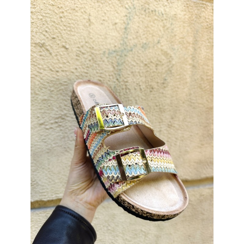 SANDALIAS CHANCLA PLANA