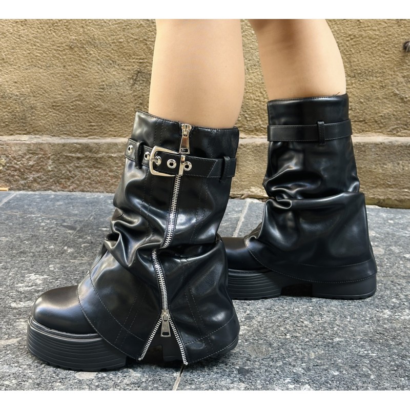 BOTAS MOTERO NEGRO