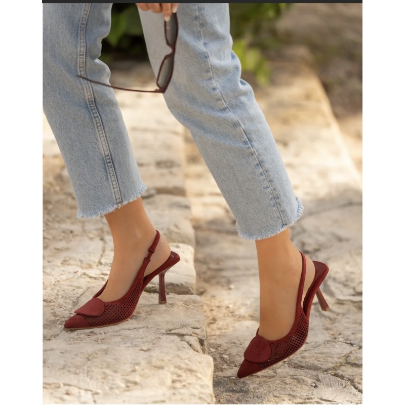 TACÓN DE SALON DESTALONADO