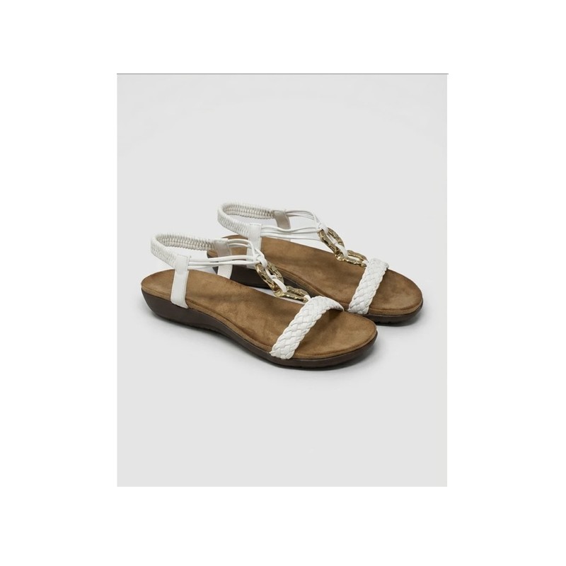 sandalias plano