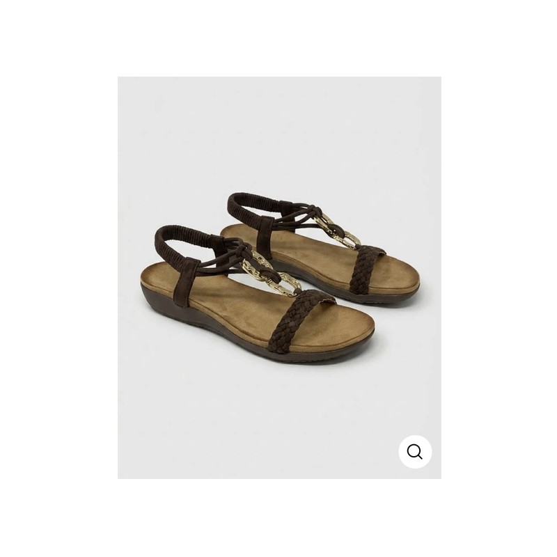 sandalias plano