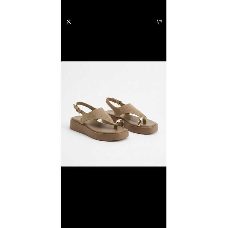 sandalias de plataforma
