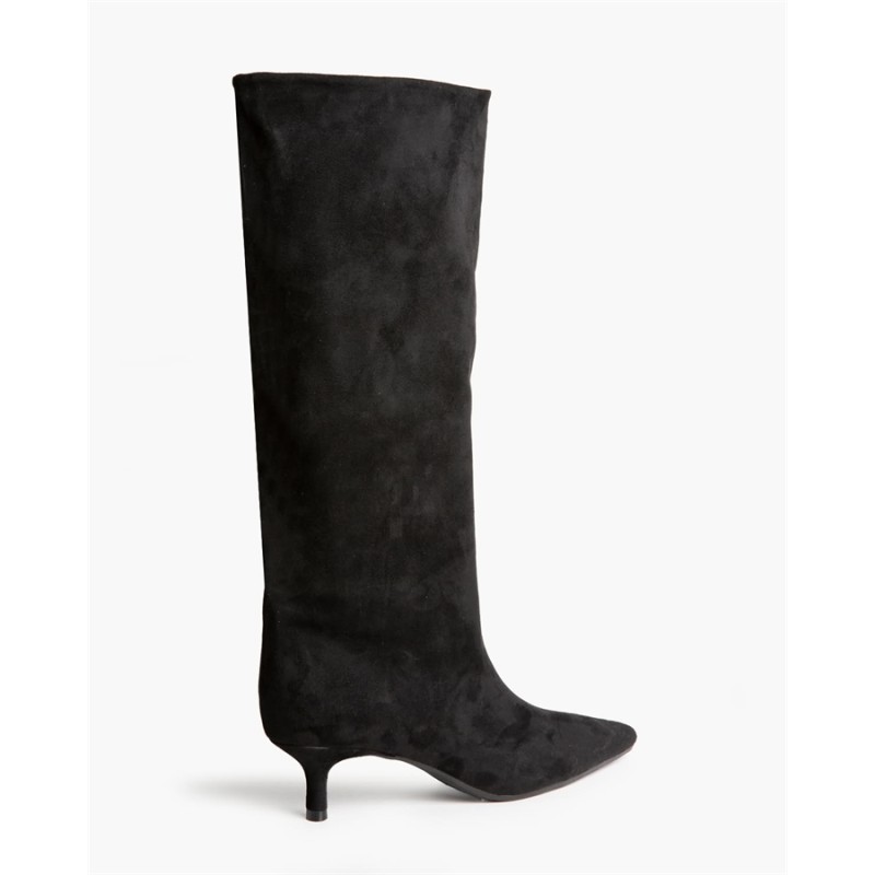 Botas altas de gamuza sintética