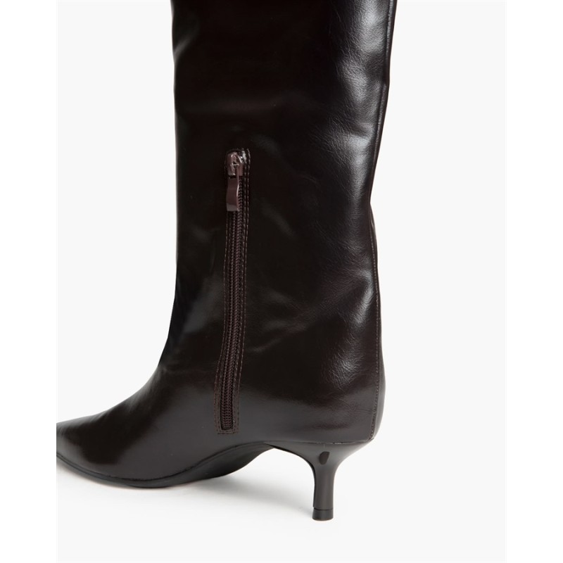 Botas altas de piel sintética