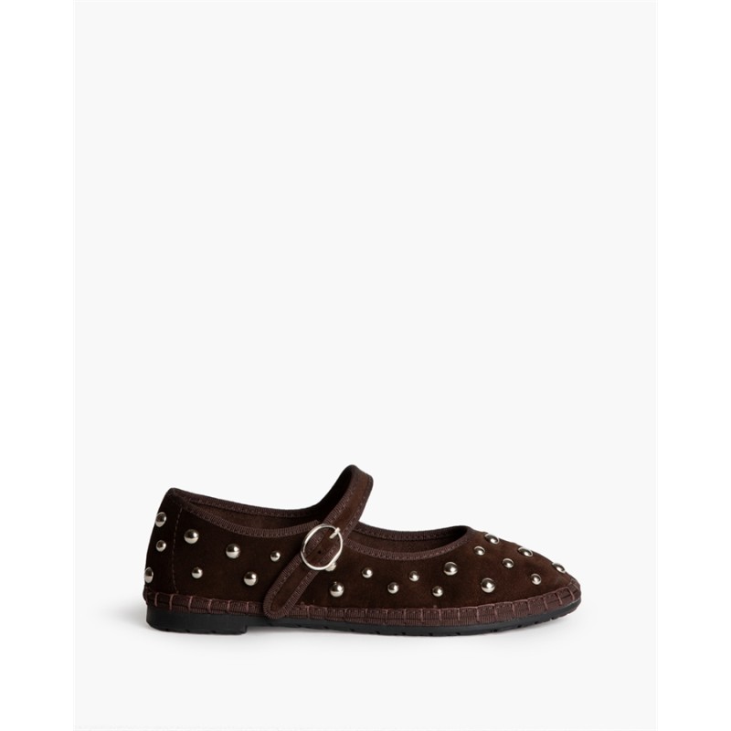 Zapatos Mary‑Jane planos con...