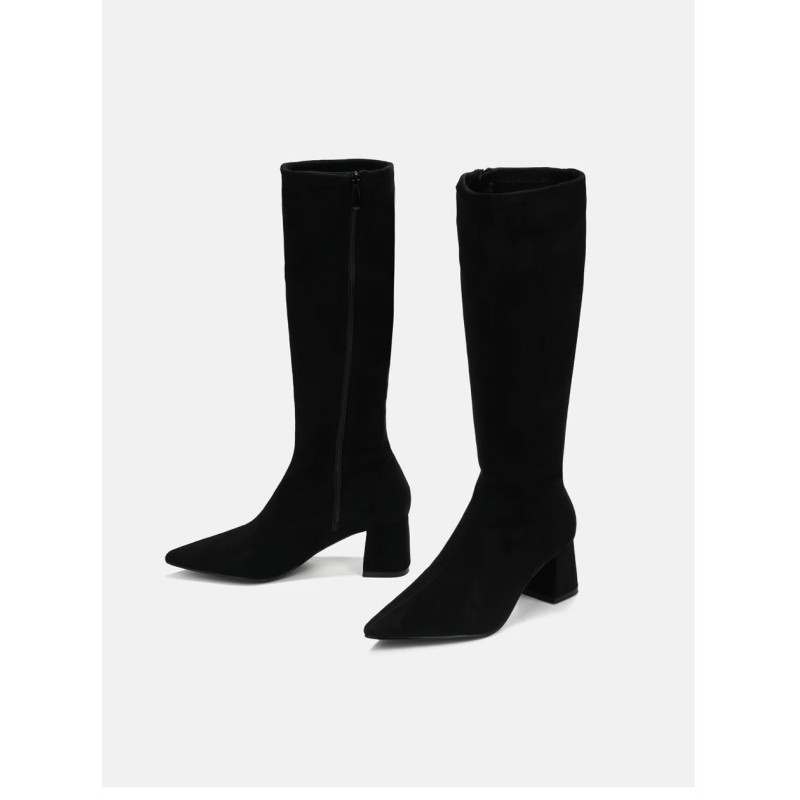 Botas altas de caña elástica