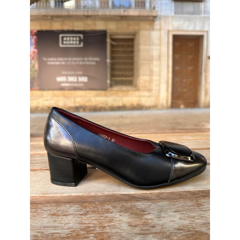 Zapato mujer tacón medio