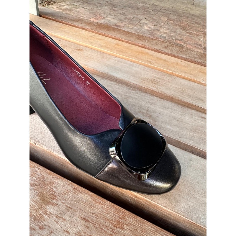 Zapato mujer tacón medio