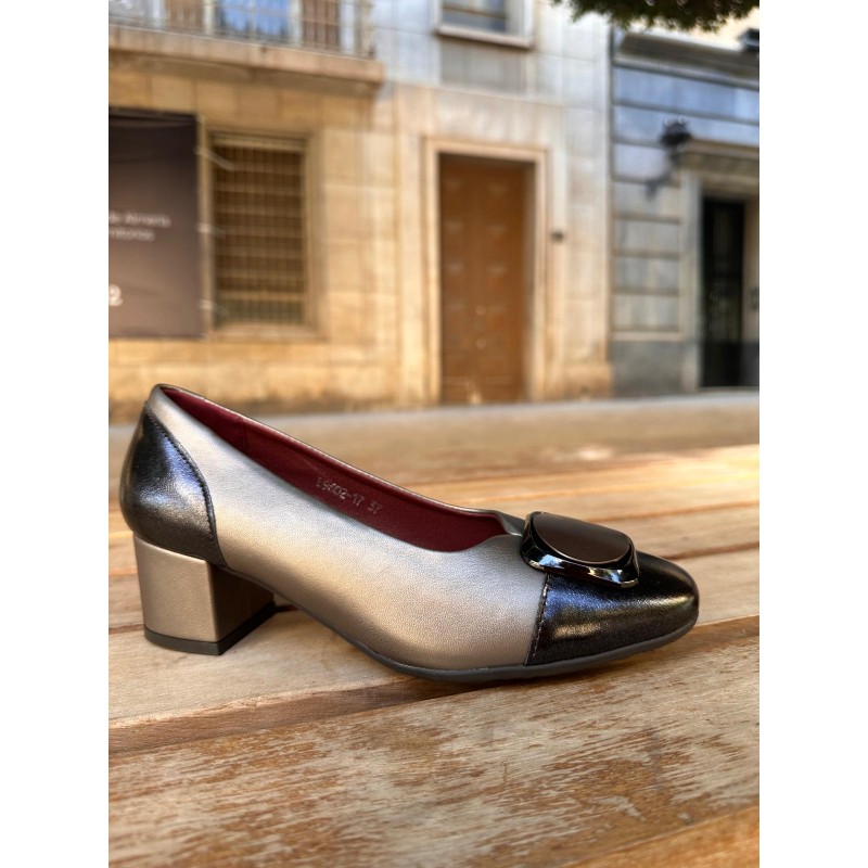 Zapato mujer tacón medio