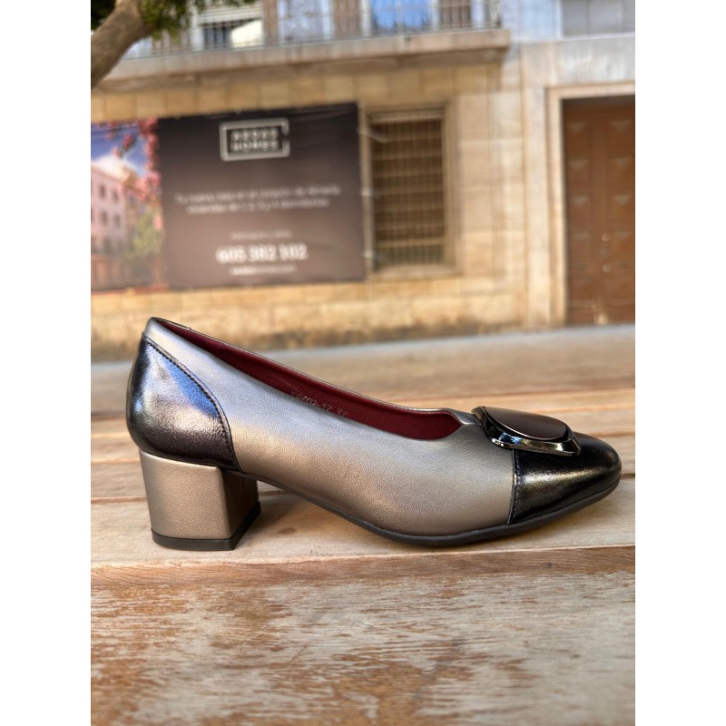 Zapato mujer tacón medio